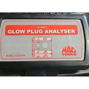 Mac Tools 12 Volt Glow Plug Analyser Diagnostic Tool ALB30638M NEW